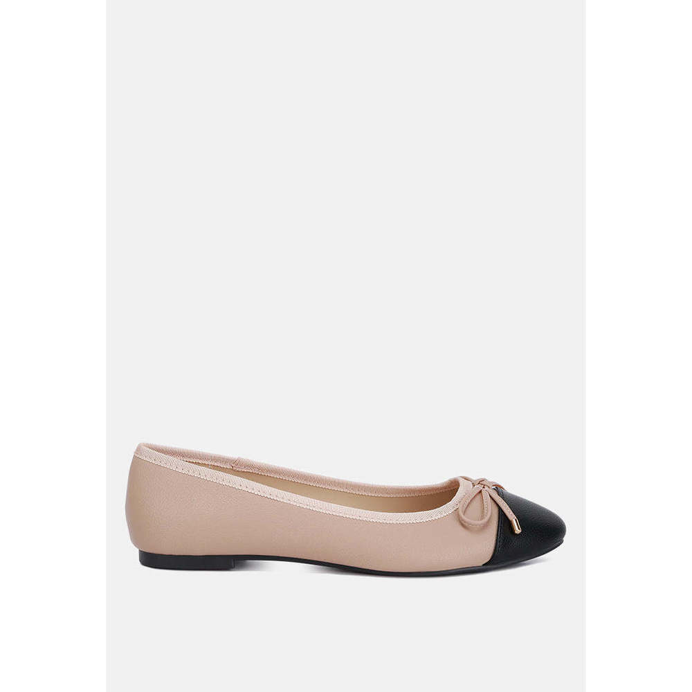 Minato Two Tone Ballet Flats